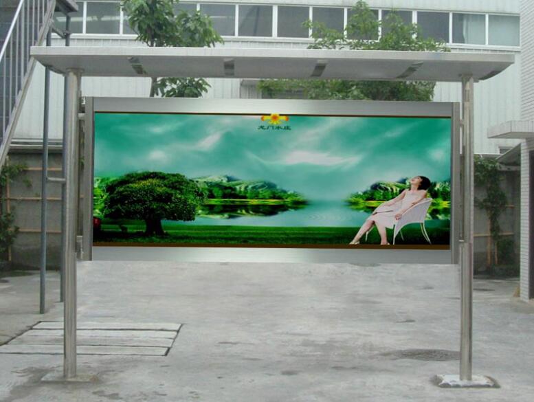 不锈钢宣传栏广告牌制作，上海宣传栏制作